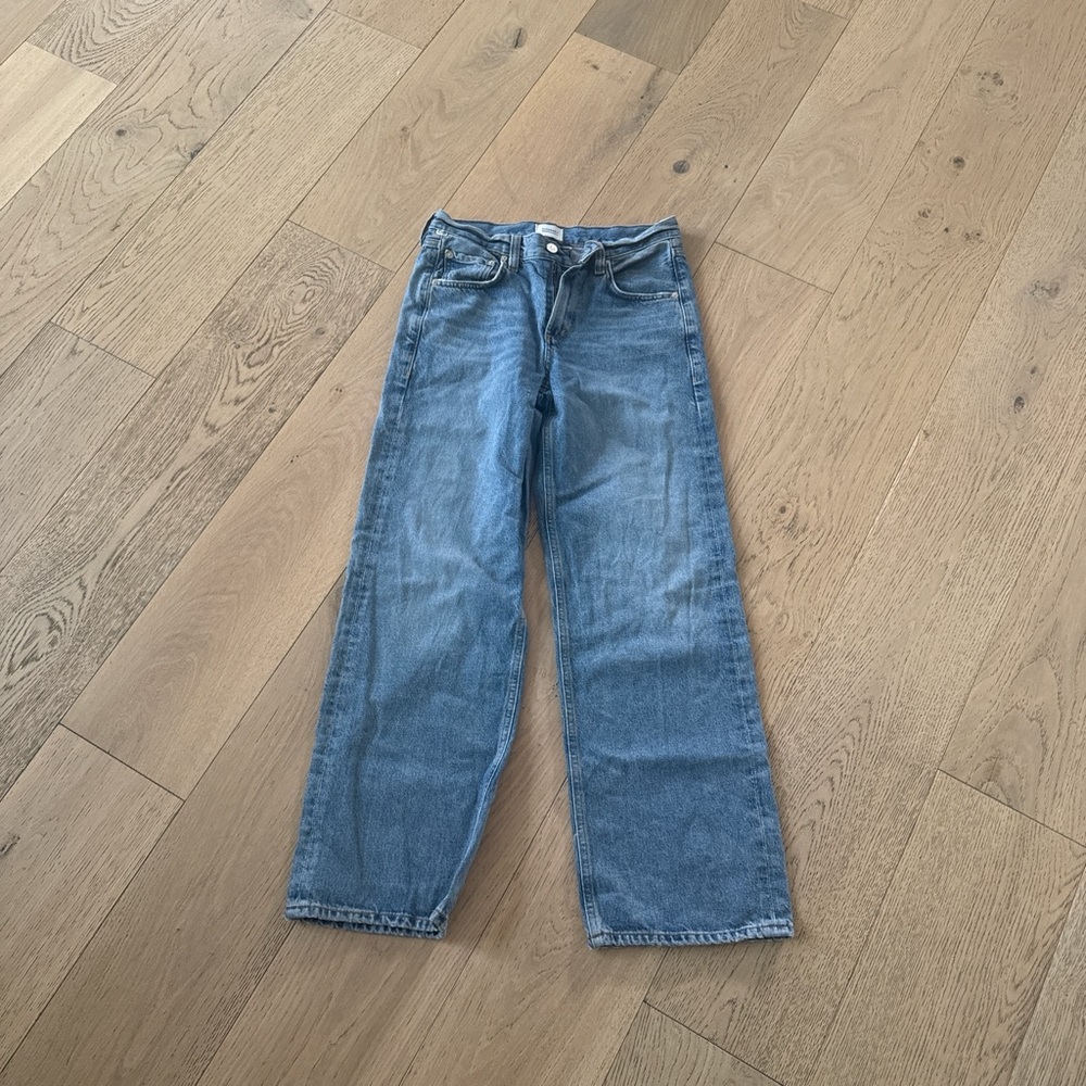 Citizens Of Humanity Blue Straight Leg Jeans